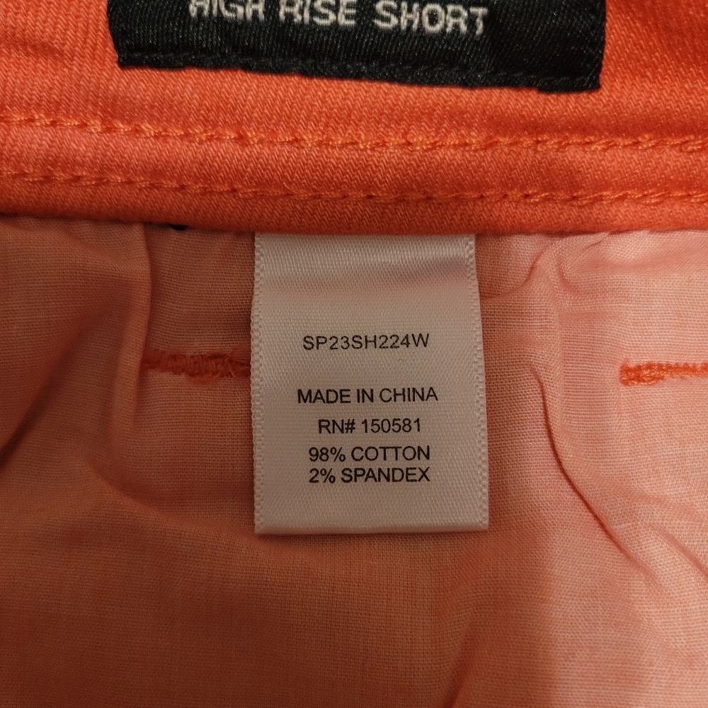 Flag And Antham Premium High Rise Cuffed Shorts, Sz 8 NWT - Picture 7 of 7